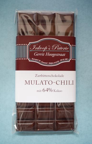 Zartbitterschokolade - Mulato-Chili